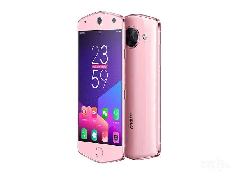 オリジナルのMeitu M8S 4G LTE携帯電話4GB RAM 64GB ROM MT6797Xデカの