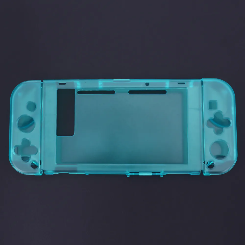 Housse de protection en cristal léger 4 couleurs pour console Nintendo Switch NS et étui de jeu de contrôleur