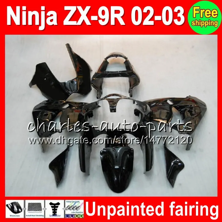 kawasaki zx 9 zx9r 00 ​​01 02 03 900cc 40no0 zx 9r zx900 zx900c zx-9r 2000 2001 2002 2003 페어링 키트