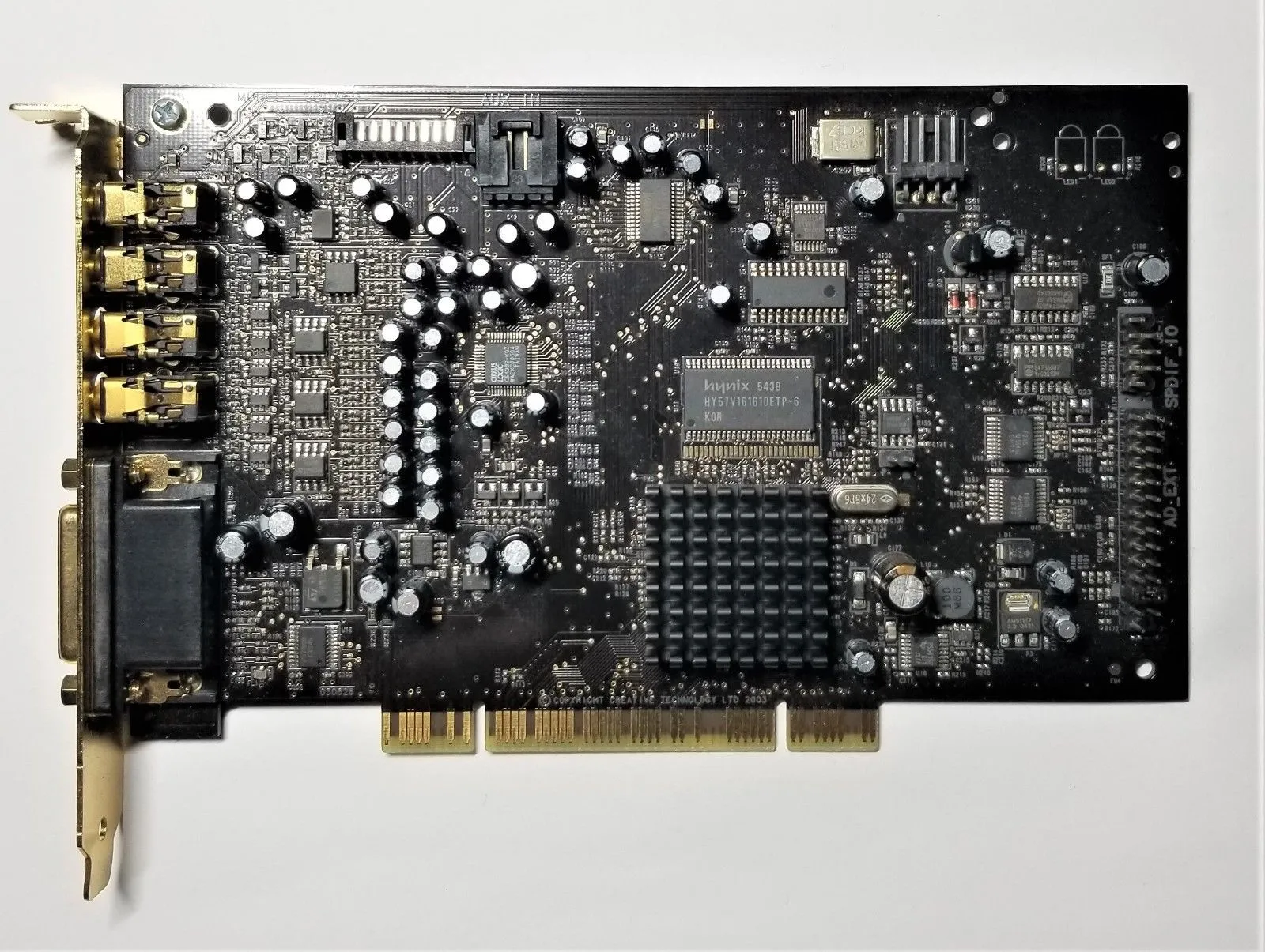 دعم 7.1 لوحة X-Fi SB0460 WI-N7 WI-N8 PCI جودة 100 ٪ اختبارها