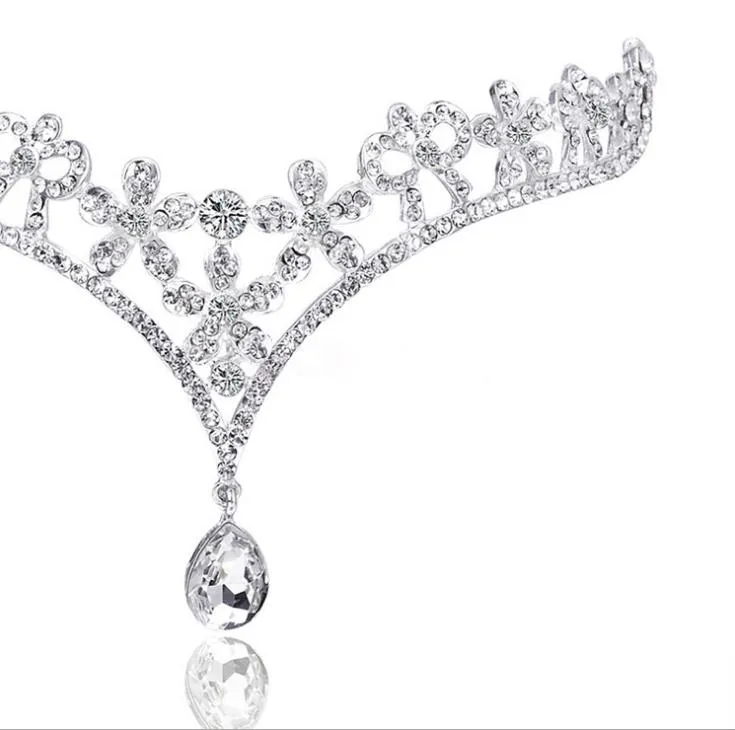 Le sopracciglia del pendente dei gioielli del copricapo della sposa di nozze del diamante del frontlet della sposa