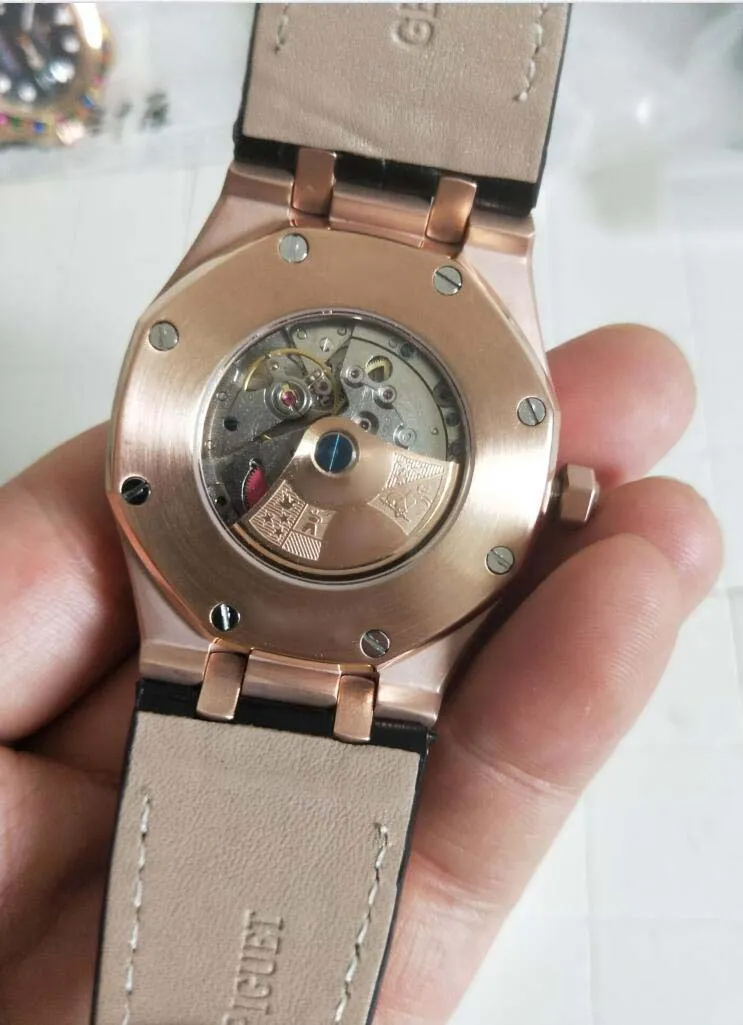 Factory Supplier Luxury Mechanical Automatic Rose Gold 42mm Black Dial High Quality Mens Watches From 96 52 DHgate