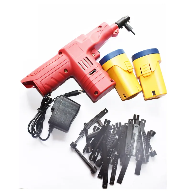 New Dimple Lock Electronic Bump Gun Tool 45 pin Heads 2 PCS Battery 12V Door Unlock Machine Key Cutting Machine Locksmith Tools