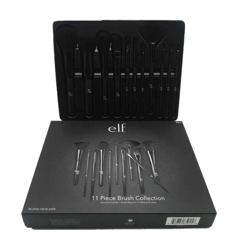 ELF and MA Makeup Brush Set Face Cream Power Foundation Brushes Multipurpose Beauty Cosmetic Tool Brushes Set with box DHL SHIP