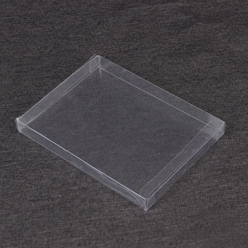 2*15*21cm PVC Box Rectangle Clear Gift Display Box Jewelry Crafts Packaging Box Transparent Plastic PVC Boxes QW8827