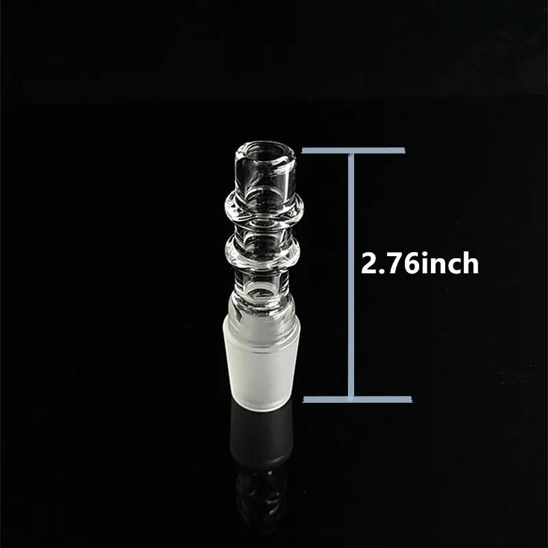 3 Types Glass Bong Mouthpiece Glass Nozzle Drop Down Adapter 10mm 14mm