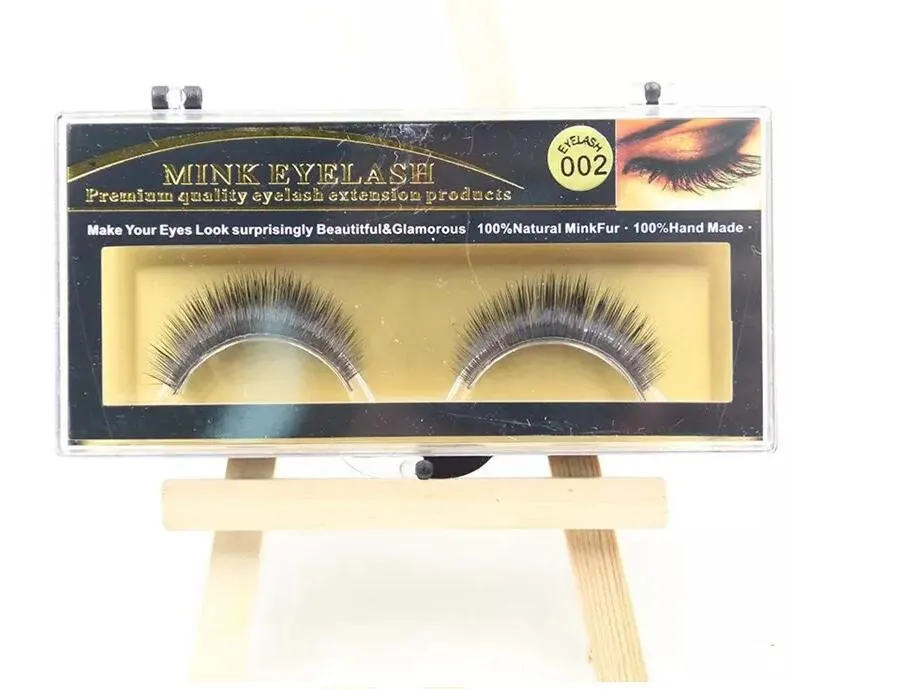 Premium Quality Mink False Eyelashes Naturally Messy Bushy False Eyelashes Fashion True Hair Cross False Eyelashes Makeup Tool