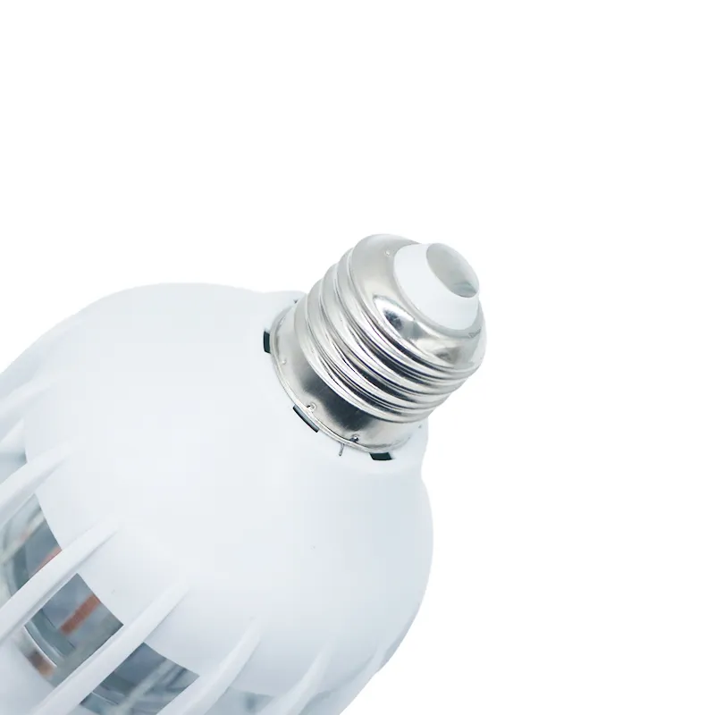 2 mods E27 LED myggmördare lampa lampa elektrisk fälla ljus elektronisk anti insekt bug wasp pest flyga utomhus växthus
