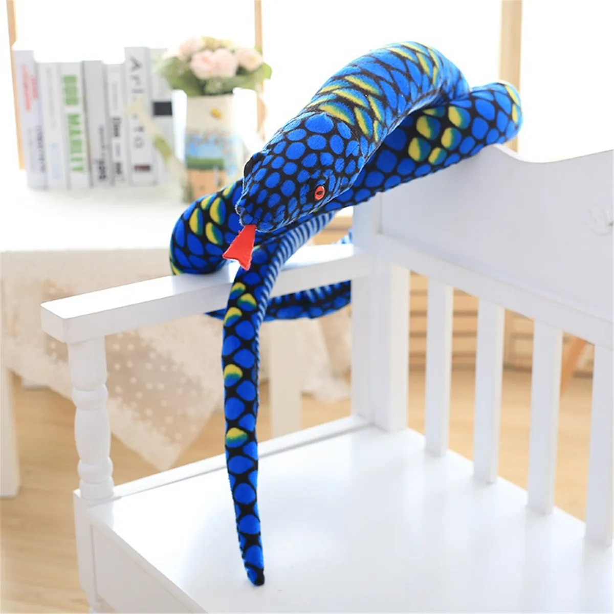 Extra Large Plush Toy Snake Soft Stuffed Animal Birthday Gift From Kaka ...