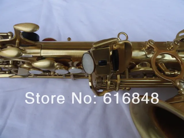 Wysokiej Jakości Jupiter Piękne Retro Szczotki Pozłacane Alto Eb Tune Saksofon Pearl Przyciski Instrumenty muzyczne Darmowa Wysyłka