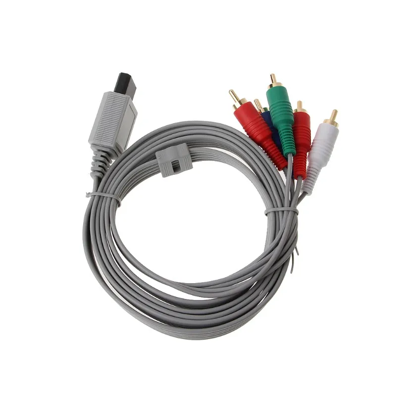 Neues Composite High Definition HD Component Audio Video AV-Kabel für Wii WiiU, gute Qualität, schneller Versand