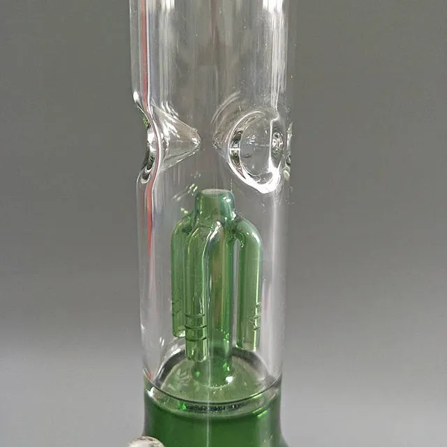 Высококачественный зеленый стеклянный кальян с 1 фильтром 12 5 дюймов GB305