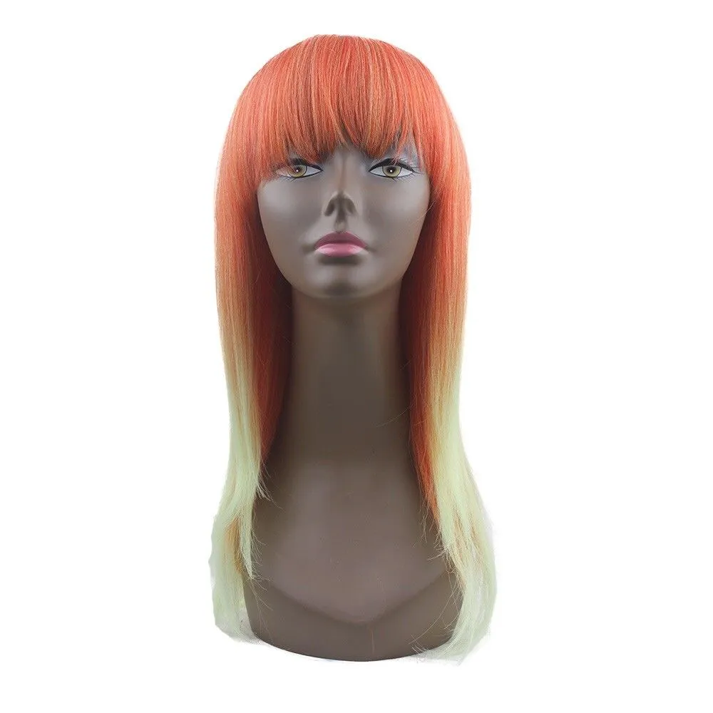 cosplay Synthetic Wigs Heat Resistance Straight Long Wavy Hair Wigs