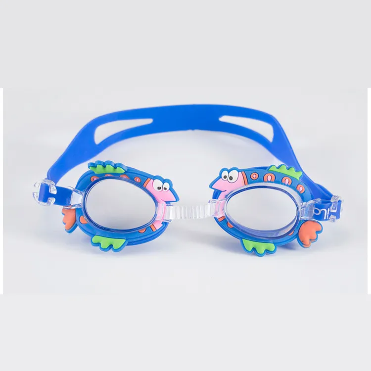 Lovely Kids Summer Water Sports Bambini Cartoon Swim Eyewear Impermeabile e antiappannamento Protezione UV Occhialini da nuoto Immersioni