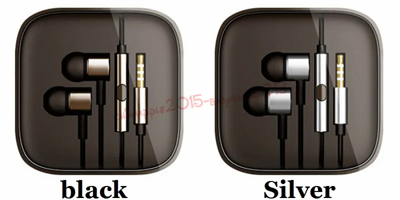 3.5mm Metal For Xiaomi piston Headphone Earphones Universal Noise Cancelling In-Ear Headset For iPhone Samsung Smart android phone