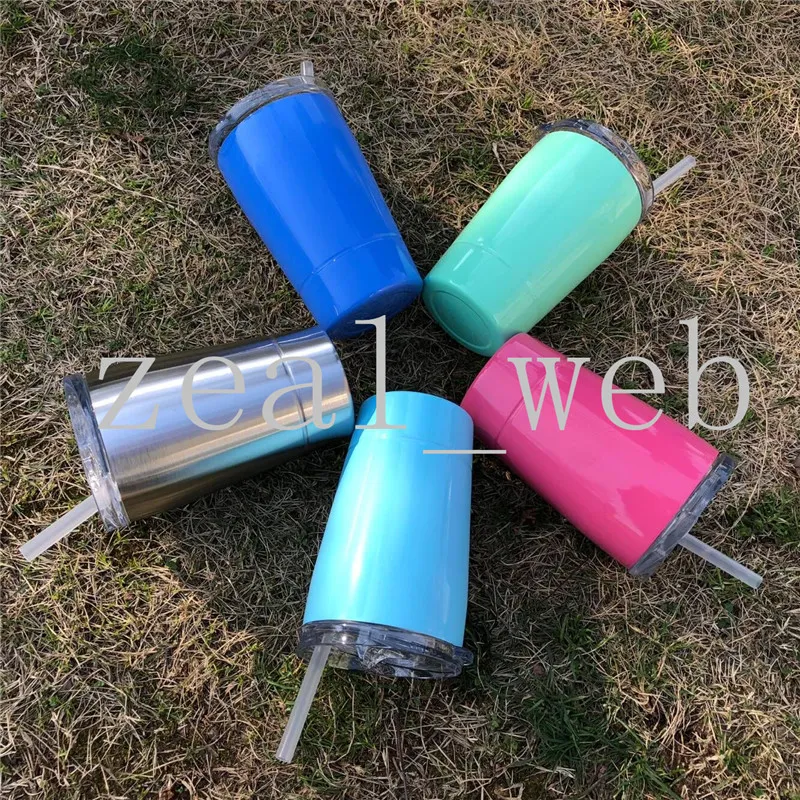 Express 12oz SteMless Toddler Tumbler Closes Stefless Steel Classes 12oz Kid Kid Mint Blue Pink