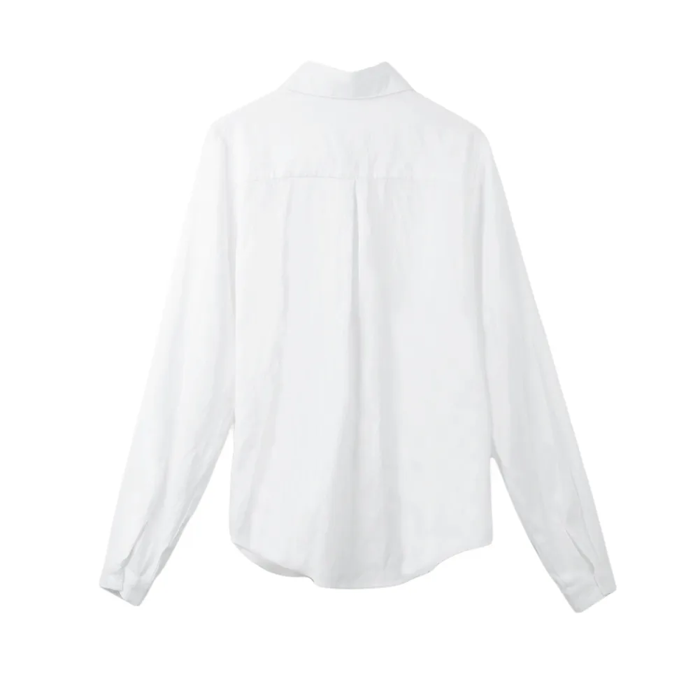 Frauen Langarm T Shirts 2020 Tiefem V-ausschnitt Tops mit Tasche Frauen Weiß Baumwolle T Shirt Lange Frauen t Shirt Plus Größe