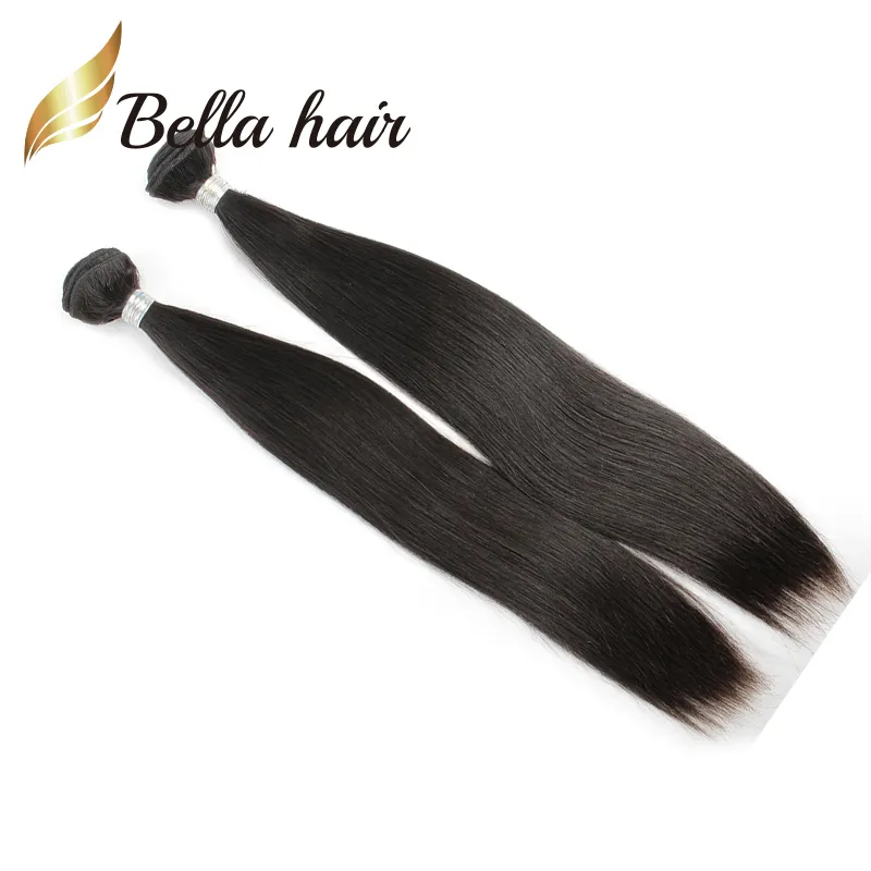 Bundles 100% 9A Brazilian Remy Virgin Human Hair Weft Silky Straight Natural Color Julienchina BellaHair