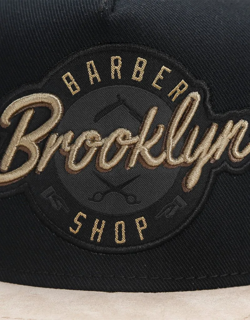 högkvalitativ hatt klassisk mode hiphop märke billig man kvinna snapbacks svart guld cs cl brooklyn barber cap241u