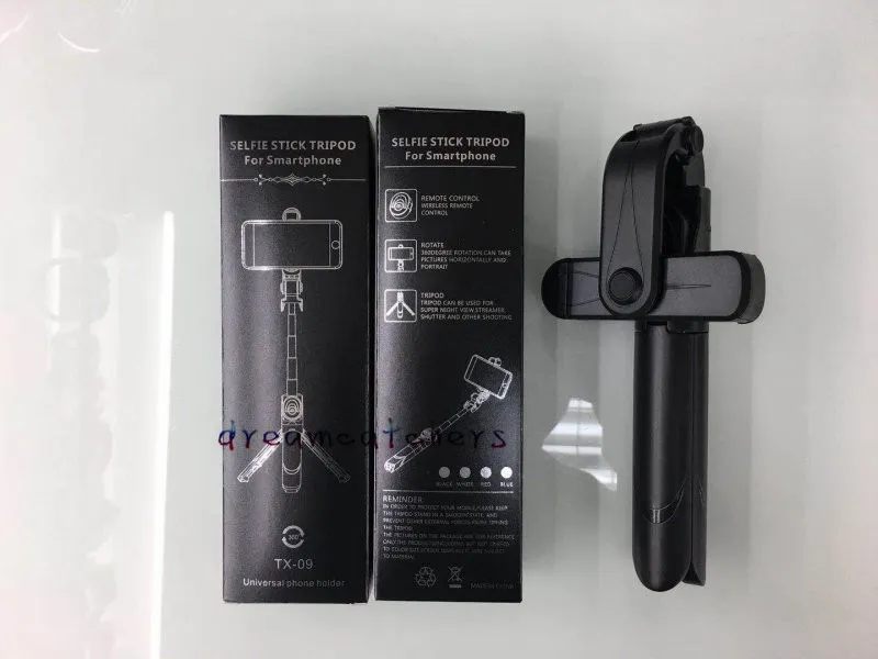 iphone Samsung Smartphone fotoğraf makinesini seyahat Katlanabilir Mini Bluetooth Selfie'nin Çubuk Tripod Selfie'nin Monopods El Uzatılabilir Mini.