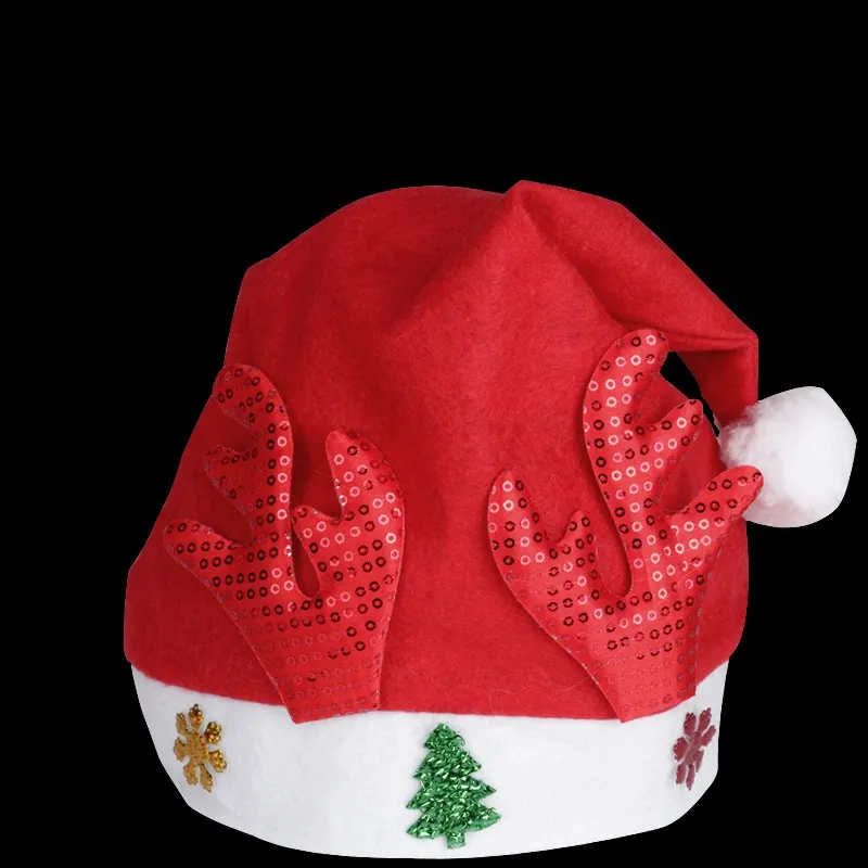venda quente infantil chapéu de natal natal adulto mini vermelho Papai Noel