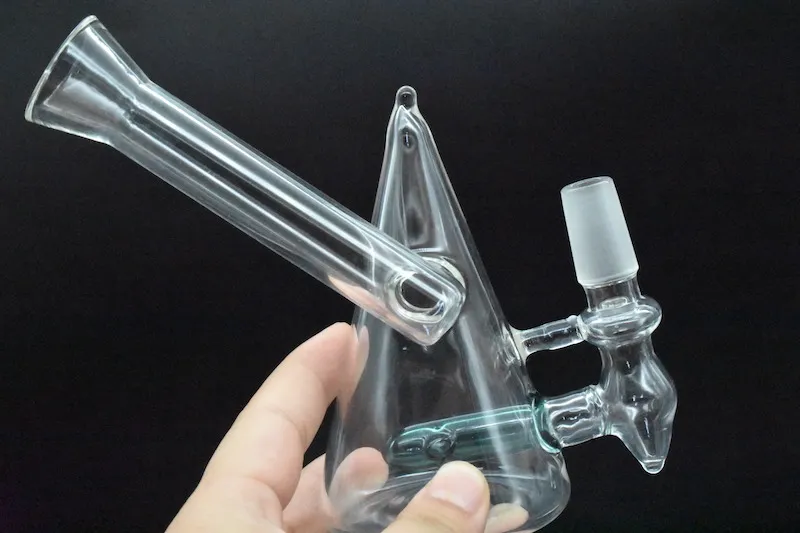 DAB RUG HITAMN Akjee Glas Bong Concentrate Olie Rigs Dabber Bubber Waterpijp met koepel Nail of Glas Banger 14mm Joint