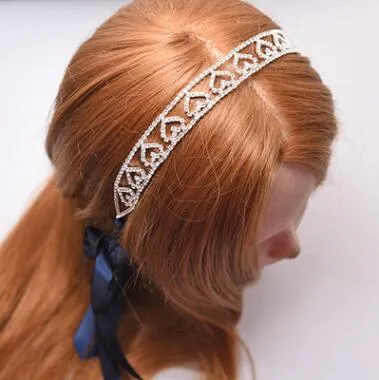 Mode entièrement bijouterie Headband Delicacy coréenne bande de cheveux en cristal scintillant Bride bande de cheveux divers styles chapeaux en gros