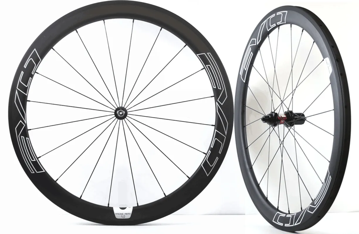 Roues de vélo de route en carbone 700C de 50mm de profondeur, pneu tubulaire de 23mm de largeur, roues aérodynamiques super légères 311d