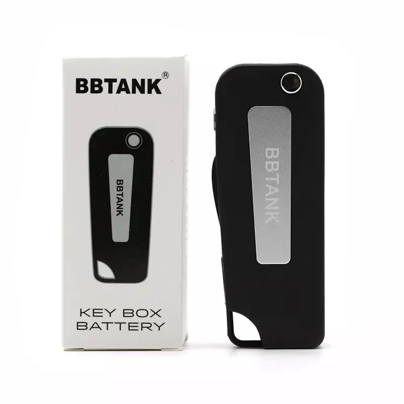 Key Box Battery 350mAh Vape Mod 3.7V Or Variable Voltage Battery Fit 510 Glass Vape Cartridges