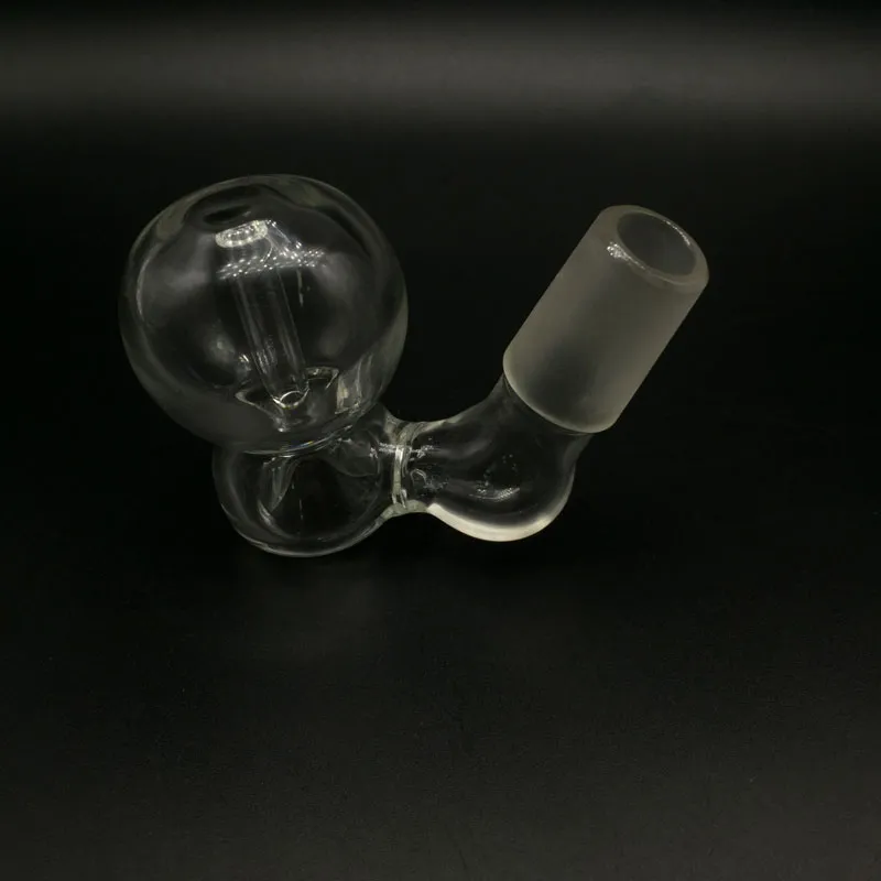 Nieuwe Glass Ash Catcher Bubbler met J-Hooks Adapter 18mm J Haakpijp Glasleidingen Tabakspijpen Glazen Waterleidingen DAB RIGS