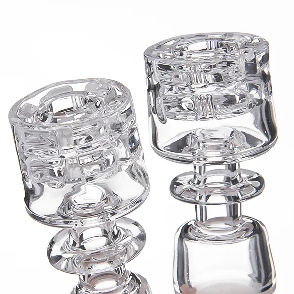 Accessoires pour fumeurs Clou sans dôme en quartz avec nœud en diamant avec joint mâle / femelle de 10/14 / 19 mm Setsmoking Bong Dab Rig SKGA500-Q-C SKGA409-Q-A