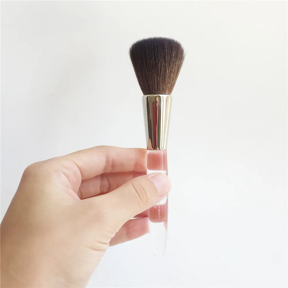 TME-SERIE Poeder/Blush Borstel - Zachte Geitenhaar Poeders Bronzers Blusher Borstel - Beauty Make-up Borstel Tool