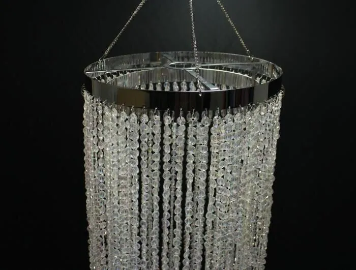 Acrylic Crystal Wedding Centerpiece Dekorationer Mode Luxury Acrylic Crystal Wedding Road Bly 180cm / 120cm lång 30cm / 20cm diameter wt072