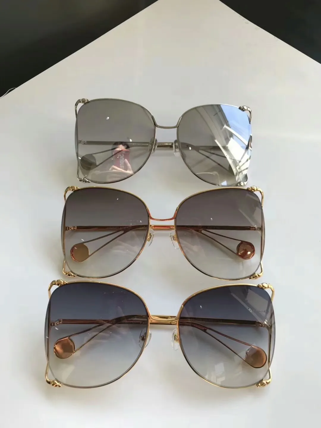 Nuovi occhiali da sole firmati 0252 occhiali da sole donna uomo occhiali da sole donna marchio designer rivestimento protezione UV occhiali da sole moda oculos de