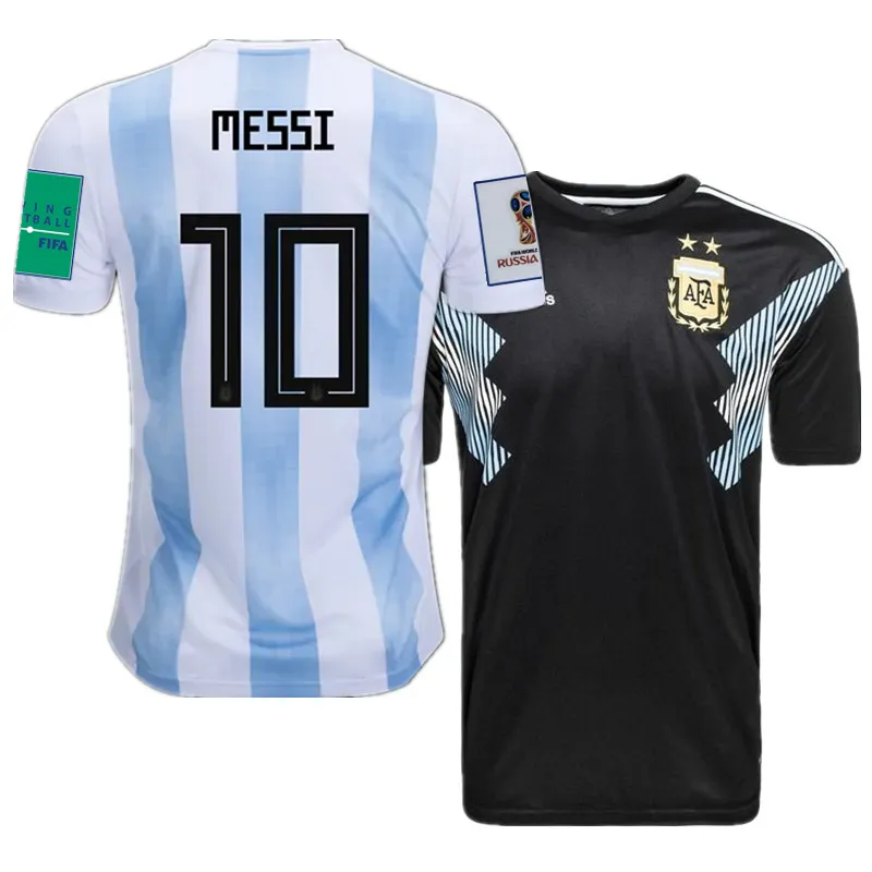 Intolerable Conciliar Plausible 2018 Copa Del Mundo Argentina Inicio Fuera Futbol Argentino Camisetas De  Fútbol Messi Fútbol Camisetas Camisa Kit Maillot Por Jd_sports, 15,7 € |  DHgate