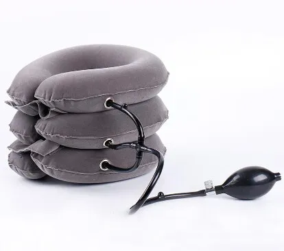 Velvet Neck Traction Soft Comfort Brace Device Unit For Head Back Shoulder Neck Pain Health Care Use a time Ease pain Durable