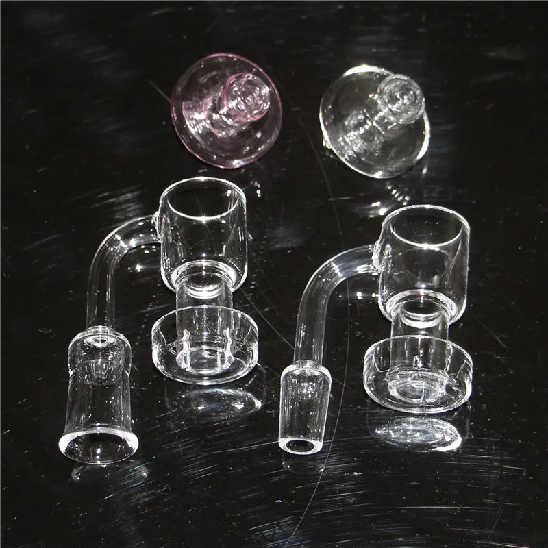 Smoking Terp Vacuum Quartz Banger Nail und Carb Cap Domeless Bangers Nägel 10mm 14mm 18mm für Glasbongs