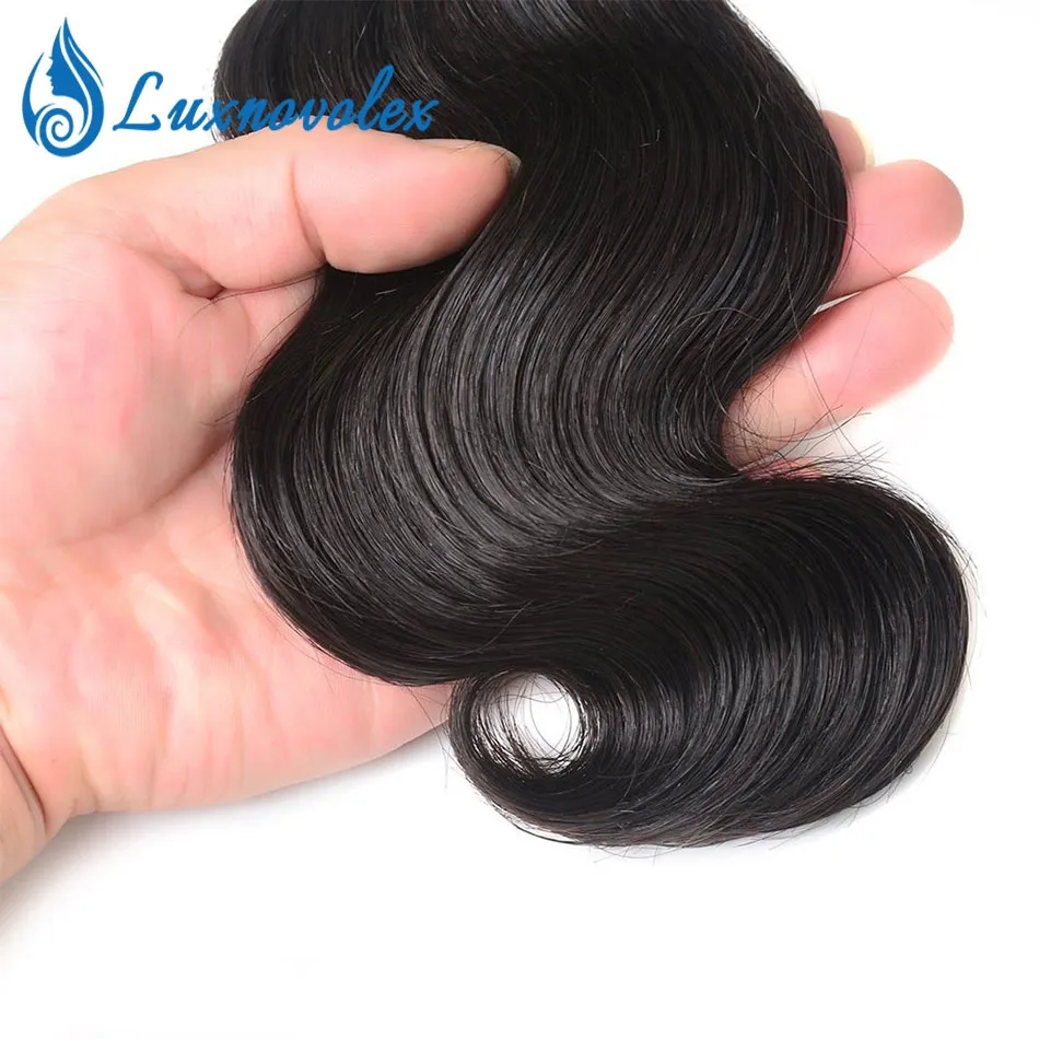 Malaysisk hårkroppsvåg 4 buntar 8 tums korta mänskliga hårförlängningar 7a Malaysiska Virgin Human Hair Weave Bundles 50g / st Totalt 200g