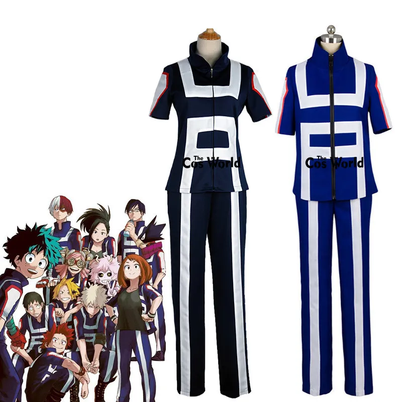 Boku No Hero Academia My Hero Academia Todos Los Roles Traje De Gimnasia Uniforme De Escuela Secundaria Ropa Deportiva Anime Cosplay Disfraces De 63,93 |