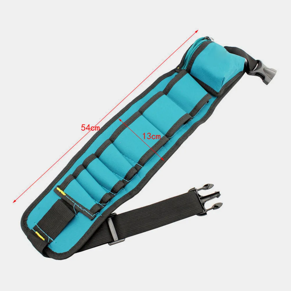 Snickare Rig Hammer Tool Bag Waist Fickor Elektriker Verktyg Väska Hållare Pack Män Multi-Fickor Verktygsäck Utility Pouch Belt Bag