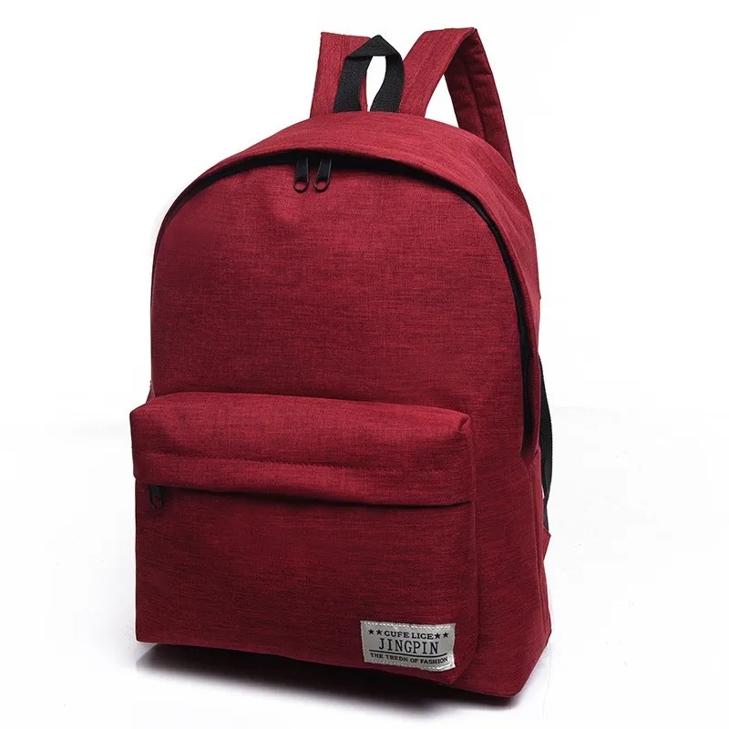 캔버스 배낭 Schoolbag 작은 신선한 대학 바람 배낭 패션 여행 가방