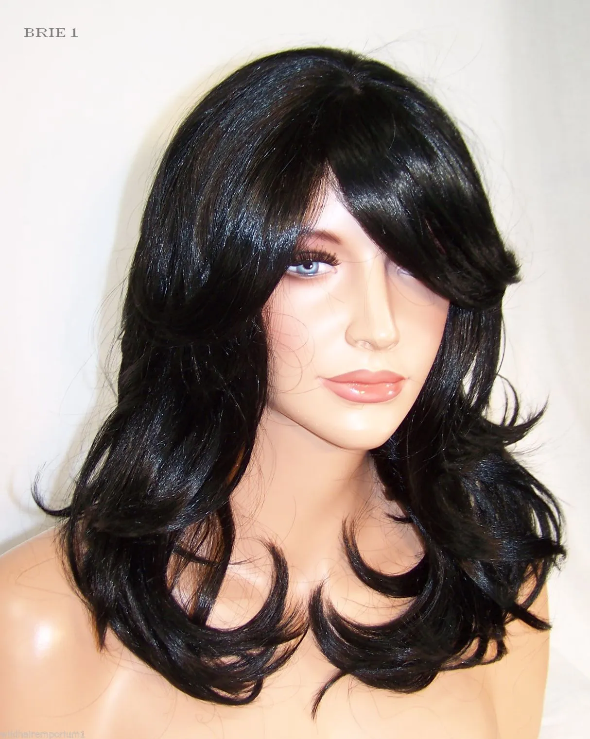 new style long popular black curly cosplay health wavy Hair wig Wigs