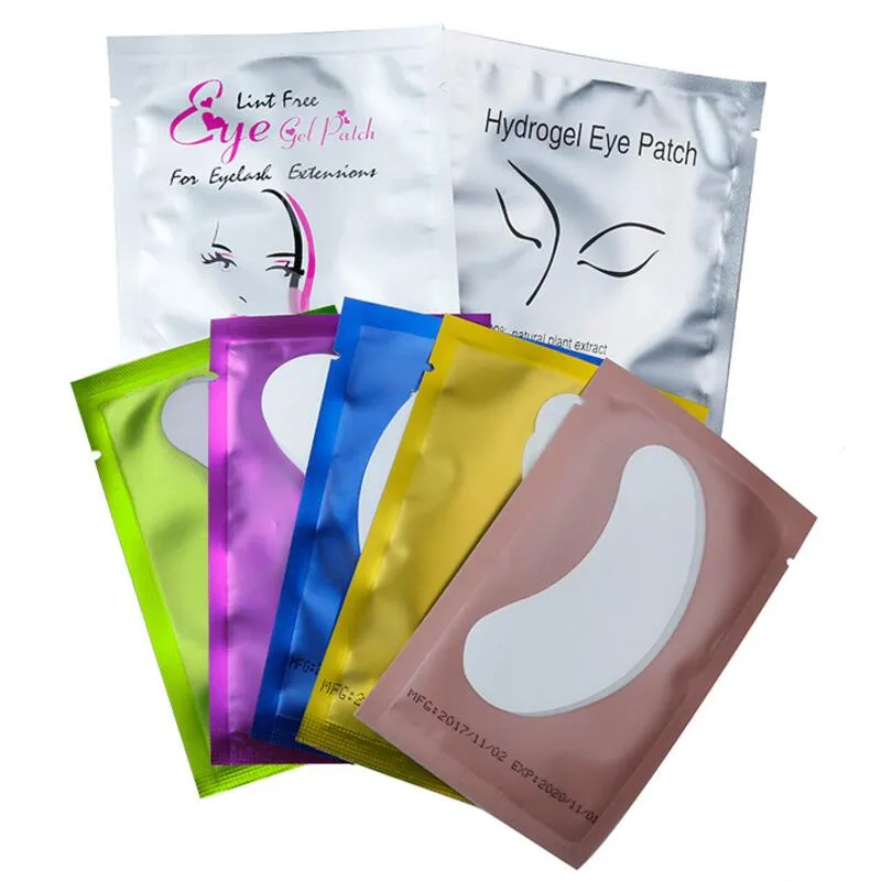 Eyelash Extension Pads Patches Under Eyes Lashes Pads Lash Extension Paper Patches Eye Tips Klistermärke Patches Wraps