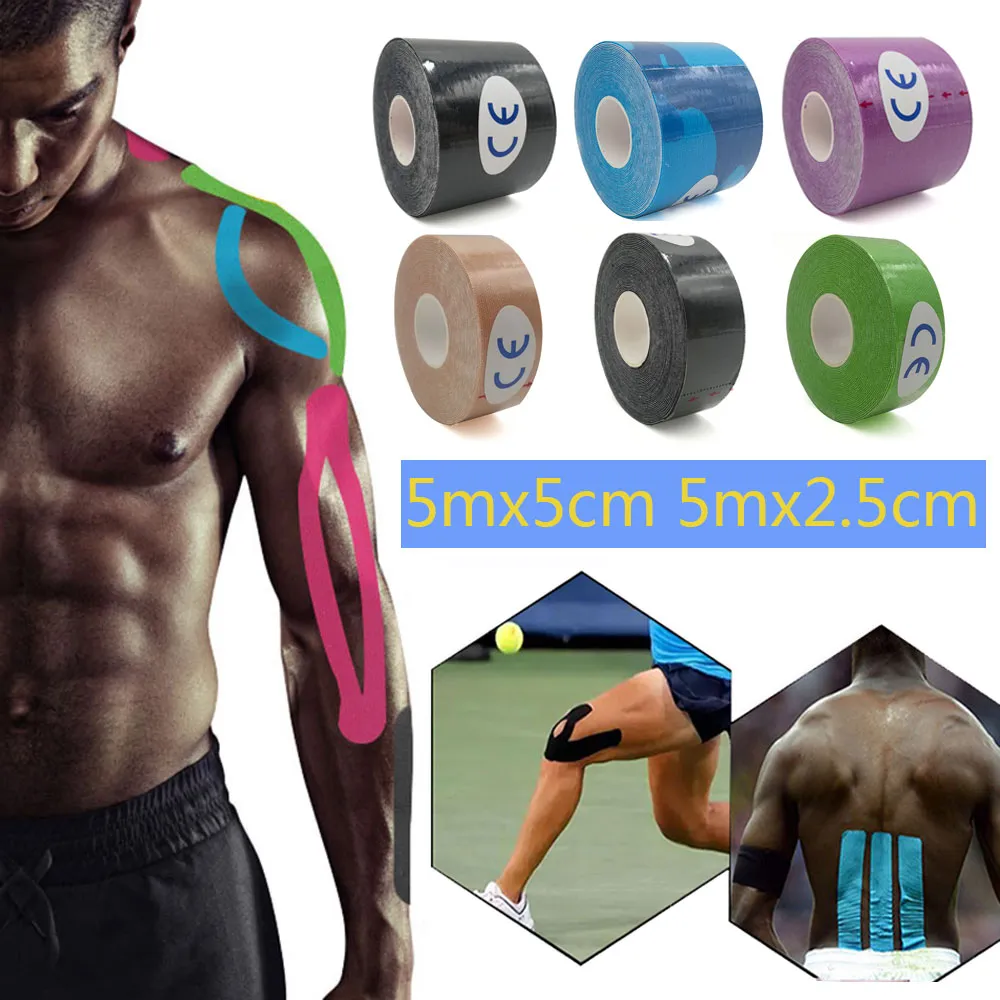 5m Elastoplast Kinesios Muscle Pain Care Sticker Sports Kinesiology