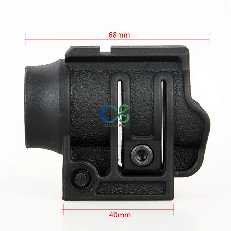 New Quick Releaser design flashlight holder Fit 1 inch tube Fit 20mm weaver Rail for scope mount CL33-0004