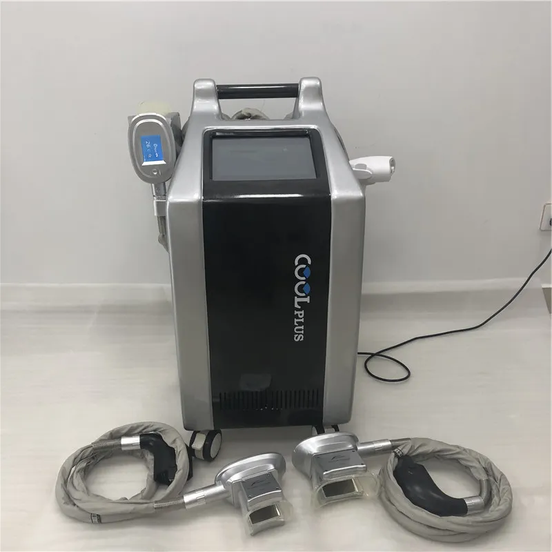 Hottest Cryolipolysis Body Slimming Cryotherapy Equipment with a bar on the top help you moving the machine easily