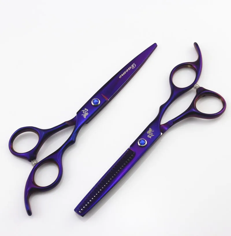 knife magic 6.0 inch /5.5 Inch Professional Cutting /Thinning Scissors Hair Scissors for Barbers Right Shears 