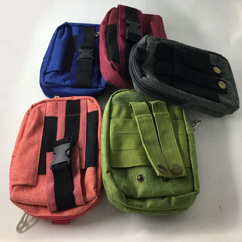 Borsa Tattica Molle EDC – Piccola E Leggera – Per Telefono, Attrezzi, Outdoor – Con Moschettone E Cinghia