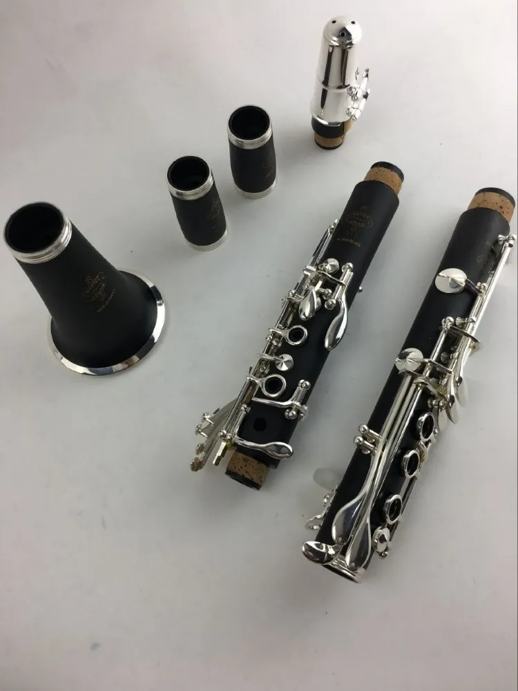 NY BUFFET 17 KEY BB Clarinet Crampon 1986 Clarinet B12 B16 B18 Nickel Plated Surface Bakelite Clarinet Musical Instruments 7541113