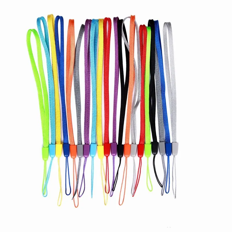 Nylon pols hand mobiele telefoon mobiele ketting riemen sleutelhanger camera USB MP4 bedel koorden diy hang touw lanyard